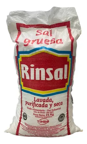 BOLSA DE SAL PARA ABLANDADORES DE AGUA 25KG