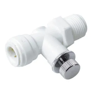 VÁLVULA REGULADORA ROSCA MACHO - TUBO PARA TRATAMIENTO DE AGUA